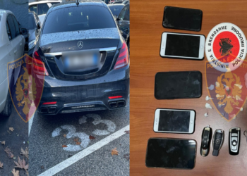 Shpërndanin kokainë në lokale nate, dhe sekuestrohen mjetet e luksit/ Arrestohen 2 të rinj në Tiranë, në kërkim bashkëpunëtori