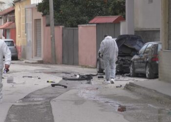 Shkodër/ Tritol banesës së shefit të Krimeve të Rënda, dëmtime të lehta materiale dhe automjetit