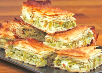 Receta e ditës, byrek me presh