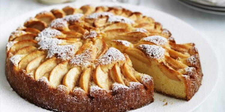 Receta e ditës, kek me mollë