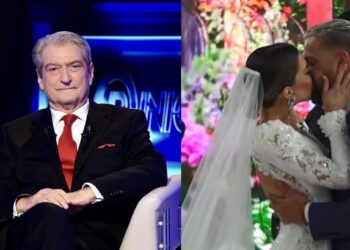 Ish-kryeministri Sali Berisha uron Kiarën dhe Luizin: Të trashëgoheni dhe jetë të lumtur