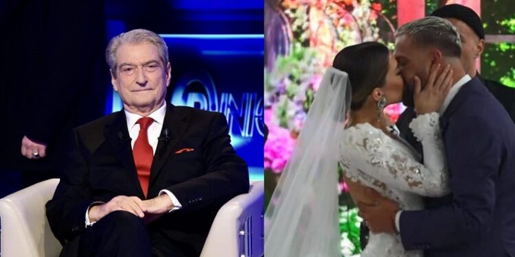 Ish-kryeministri Sali Berisha uron Kiarën dhe Luizin: Të trashëgoheni dhe jetë të lumtur