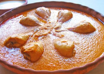 Receta e ditës, pulë me qullë