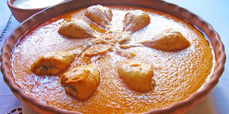 Receta e ditës, pulë me qullë