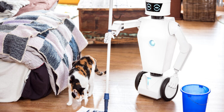 Ekspertët: Deri në 2033, 39% të kohës së shpenzuar për të bërë punët e shtëpisë do t’i kryej roboti