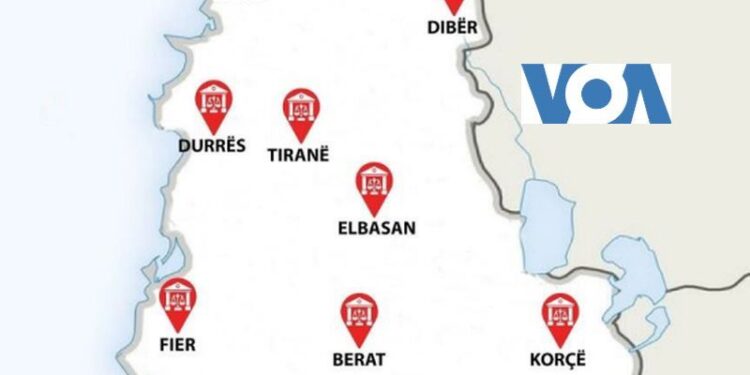 Harta e re gjyqësore në Shqipëri,  Zëri i Amerikës: Shqetësime për kostot dhe vonesat në drejtësi
