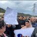 Projekti i le në qiell të hapur, banorët e Bërxullës protestë para Kadastrës