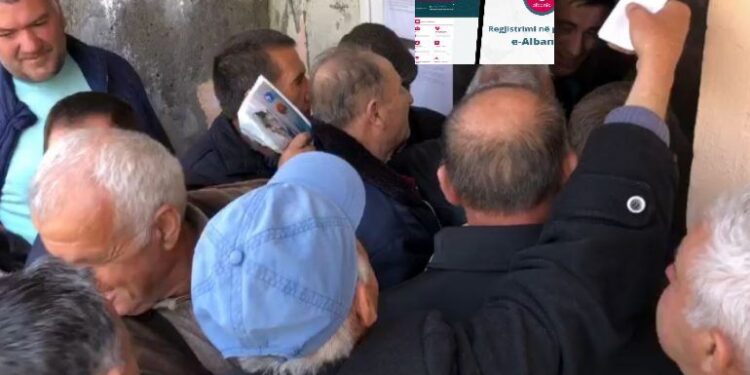 Fermerët e Korçës në radhë për subvencionin e naftës: Kemi ardhur që në 5 të mëngjesit, s’punon sistemi