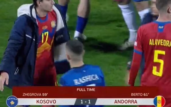 Kosova nuk mban fjalën e fitores, barazon me Andorrën