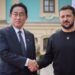Kryeministri i Japonisë Kishida takim me Zelenskyn, ofron mbështetje për Ukrainën