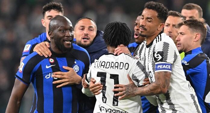 Video që po bën xhiron e rrjetit, momentet e përleshjes gjatë ndeshjes Juventus- Inter