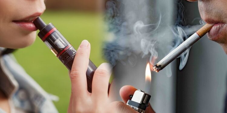 Cigaret elektronike pa nikotinë janë po aq të dëmshme sa cigaret normale