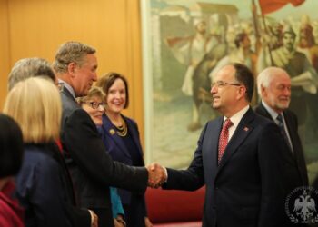 Presidenti Bajram Begaj takim me përfaqësues të Këshillit të Ambasadorëve Amerikanë