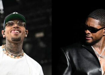 Grushta dhe goditje me shkop bejsbolli, mer fund miqësia e Chris Brown dhe Usher