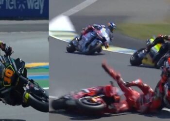 Situata të pa zakonta në MotoGP, shmanget tragjedia