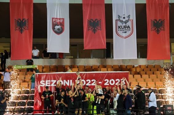 Shuhet ëndrra e Tiranës, Egnatia shpallet kampione e e Kupës së Shqipërisë falë penalltisë