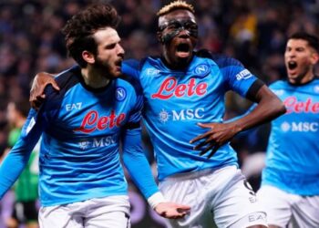 Tifozët e Napolit festojnë fitoren e Serie A pas  33 vitesh pritje