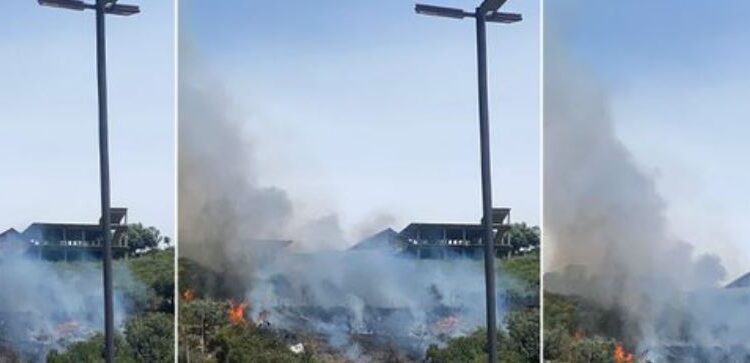 Vlorë – Bie zjarr pranë vendit të shenjtë