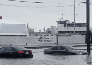 Përmbytje rekord në SHBA, uji arrin 4 metra (VIDEO)