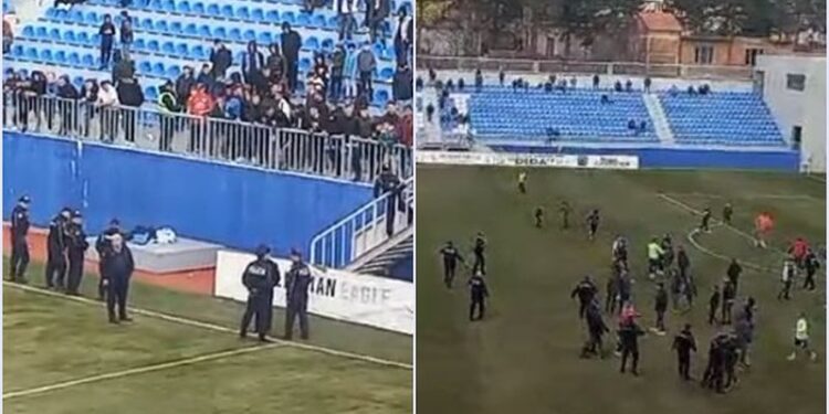Sfida mes Kukësit dhe Erzenit u shndërrua në ‘arenë boksi’, kërcënojnë tifozët: Arbitrave ua dimë shtëpitë