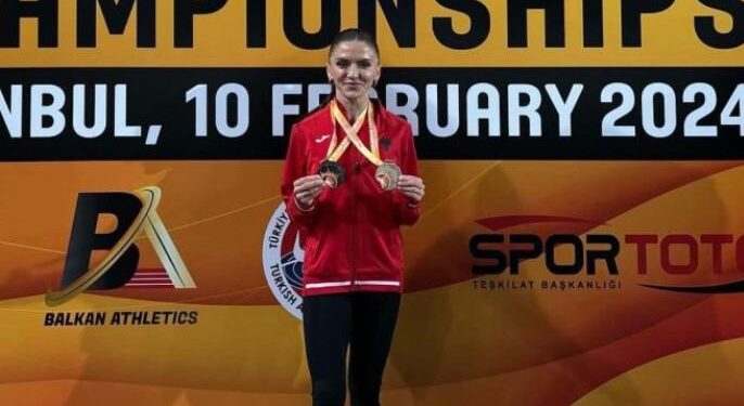 Luiza Gega, kampione e Ballkanit për herë të 10-të