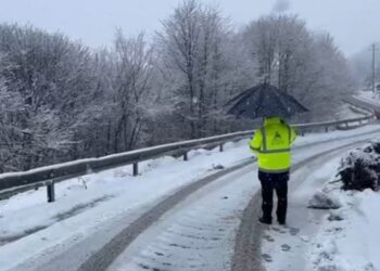 Po vonon Pranvera/ Arrin në 5 cm trashësia e dëborës në qarkun e Korçës