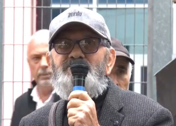 Aktori Mehdi Malkja mesazh nga protesta: S’mbulohet vjedhja me mbylljen e dritareve