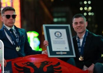 I mbani mend vëllezërit Balla shqiptarë që “çmendën” Amerikën? Ata sapo hynë në rekordet Guinness!