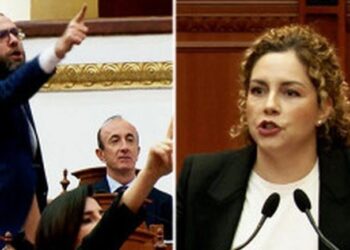 “Pse lidhesh pas pantallonave të Ramës”/ Bardhi përplaset ashpër me Xhaçkën në Kuvend: 11 mijë metra tokë në bregdet…