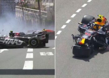 VIDEO/ Start shokues në garën e Formula 1, aksident i rëndë dhe flamur i kuq i menjëhershëm në Monako