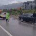 Dy aksidente në Pogradec, makina përplas 60-vjeçaren në vijat e bardha