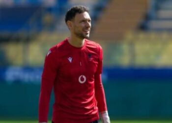 FOTO/ Etrit Berisha bëhet baba për herë të parë, portieri i Kombëtares zbulon emrin e veçantë të djalit