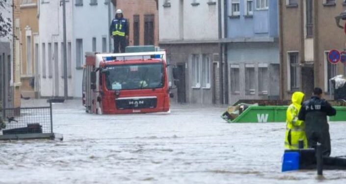 Gjermania përballet me përmbytje masive