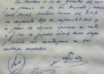 1 milion dollarë, shitet peceta e përdorur nga Barcelona për të nënshkruar me Lionel Messin