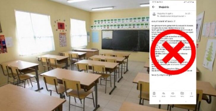 Alarm për bombë në shkollën 9-vjeçare! Mesazhi anonim në e-mail: Do ju mbytim me gjak!