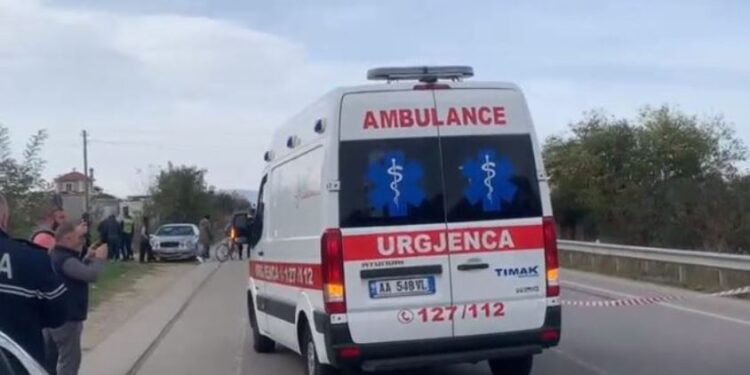 Mjeti del nga rruga në aksin Levan-Tepelenë, dy të plagosur