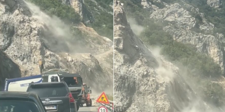 Punimet/ Nën temperaturat ekstreme, dhjetëra mjete bllokohen te Shkalla e Tujanit