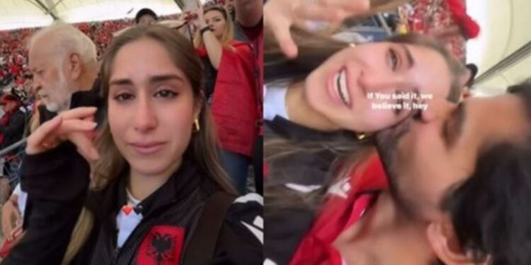 VIDEO/ Shqipëria barazoi me Kroacinë, vajza e Sylvinhos nuk mban dot lotët