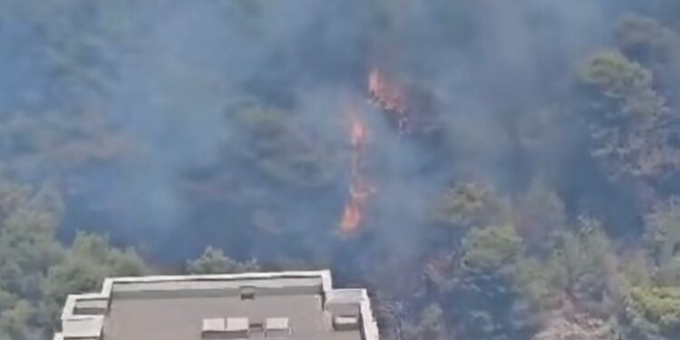 Në Shëngjin flakët po dalin jashtë kontrollit, nis evakuimi i pushuesve dhe banorëve