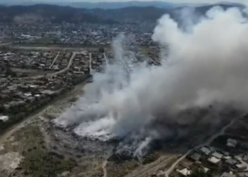 Vijon zjarri në fushën e mbetjeve në Vlorë, 4 vatra ende aktive