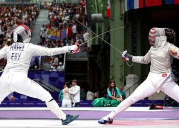 Raste për t’u admiruar! Në muajin e 7-të të shtatzënisë, egjiptiania garon në Lojërat Olimpike!