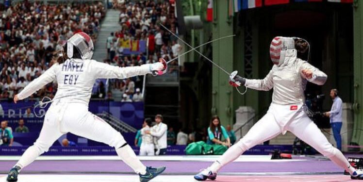 Raste për t’u admiruar! Në muajin e 7-të të shtatzënisë, egjiptiania garon në Lojërat Olimpike!