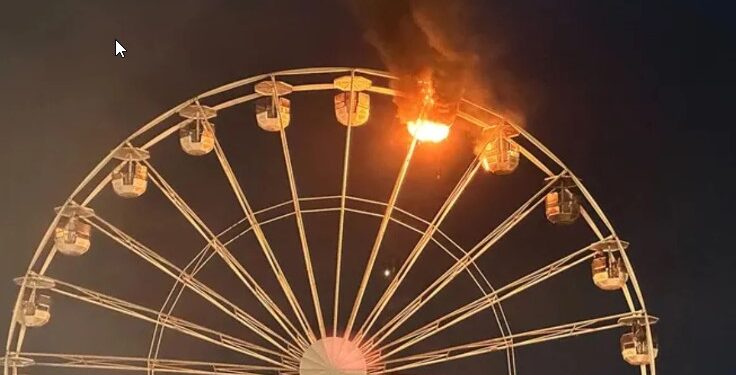 Panik në festival/ Përfshihet nga flakët karuseli, raportohet për 23 persona të plagosur